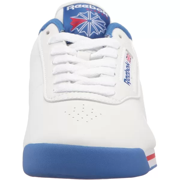 imageReebok Womens Princess SneakerWhiteTetra BlueExcellent Red