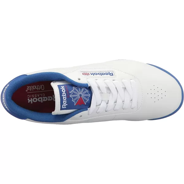 imageReebok Womens Princess SneakerWhiteTetra BlueExcellent Red