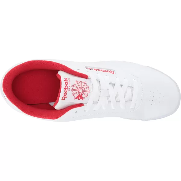 imageReebok Womens Princess SneakerWhiteWhiteVector Red