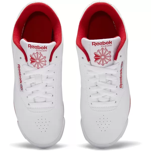 imageReebok Womens Princess SneakerWhiteWhiteVector Red