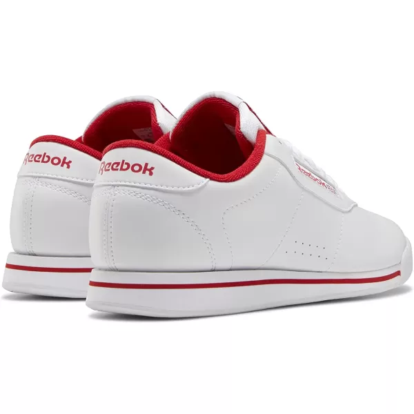 imageReebok Womens Princess SneakerWhiteWhiteVector Red