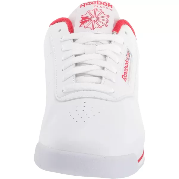 imageReebok Womens Princess SneakerWhiteWhiteVector Red