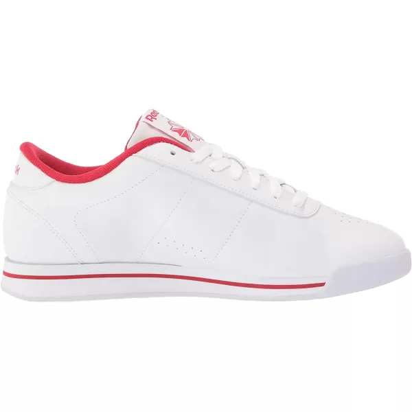 imageReebok Womens Princess SneakerWhiteWhiteVector Red