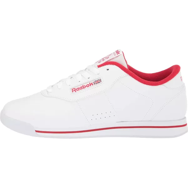 imageReebok Womens Princess SneakerWhiteWhiteVector Red