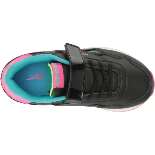 imageReebok Womens Royal Classic Jogger 30 1v SneakerBlackLaser PinkBlack