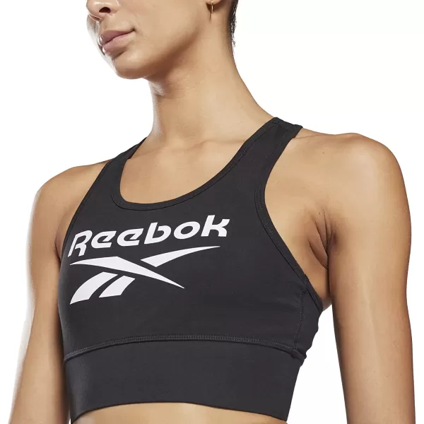 imageReebok Womens Sports Bra Light Support  Black