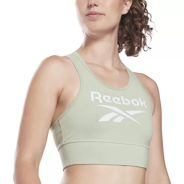 imageReebok Womens Sports Bra Light SupportLight Sage