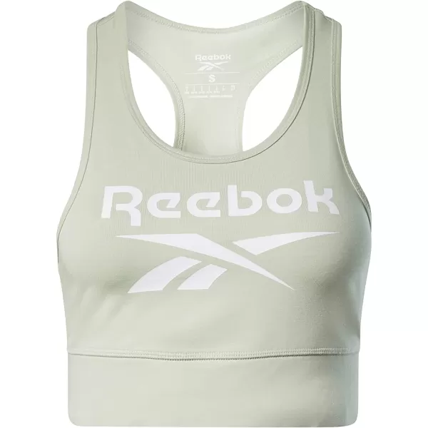 imageReebok Womens Sports Bra Light SupportLight Sage
