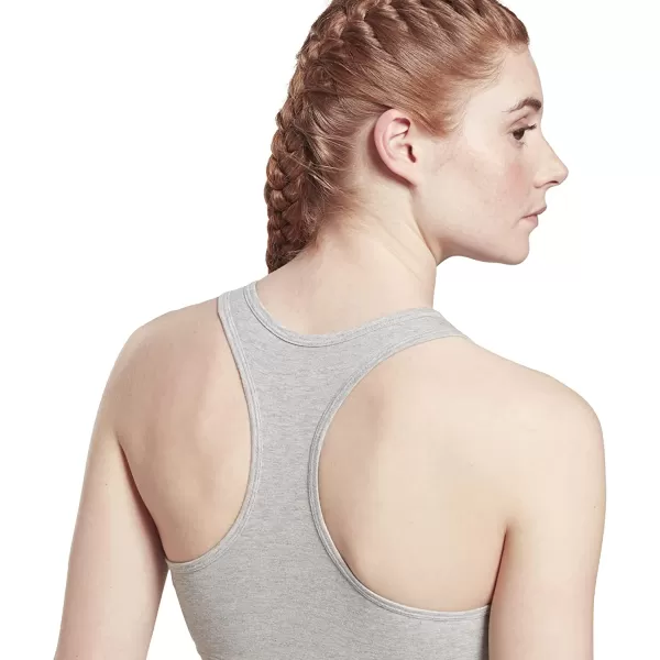 imageReebok Womens Sports Bra Light SupportMedium Grey HeatherWhite