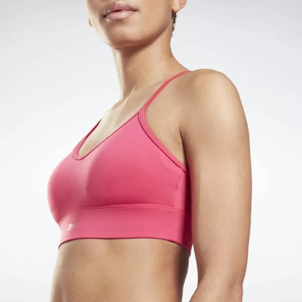 imageReebok Womens TriBack Sports Bra Light Support  Pursuit Pink