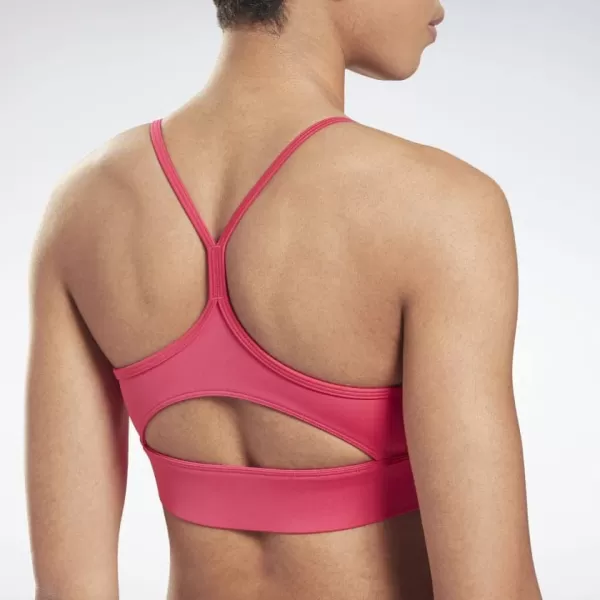 imageReebok Womens TriBack Sports Bra Light Support  Pursuit Pink