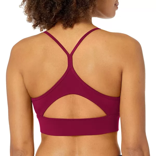 imageReebok Womens TriBack Sports Bra Light Support Punch Berry