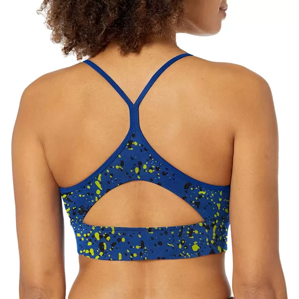 imageReebok Womens TriBack Sports Bra Light SupportBright CobaltPrint