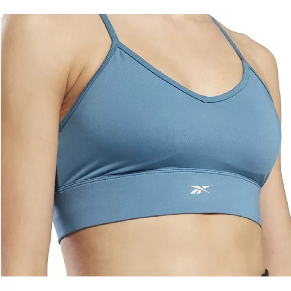 imageReebok Womens TriBack Sports Bra Light SupportSteely Blue