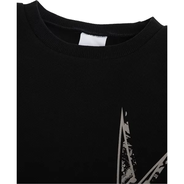imageReebok Womens Vector Logo Crewneck SweatshirtBlackGraphic Vector LogoDrawstring