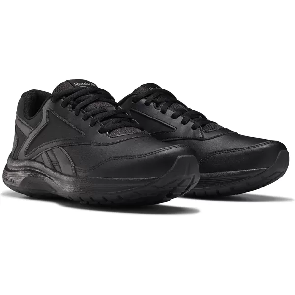 imageReebok Womens Walk Ultra 7 DMX Max ShoeBlackCold Grey 5Collegiate Royal