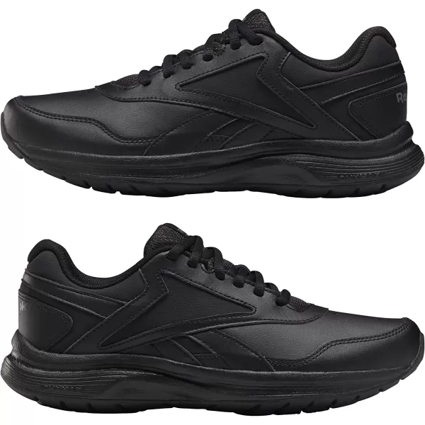 imageReebok Womens Walk Ultra 7 DMX Max ShoeBlackCold Grey 5Collegiate Royal