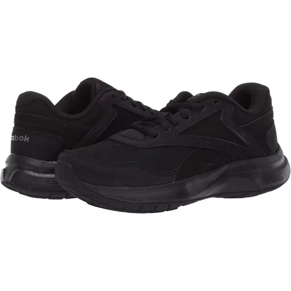 imageReebok Womens Walk Ultra 7 DMX Max ShoeBlackCold GreyCollegiate Royal