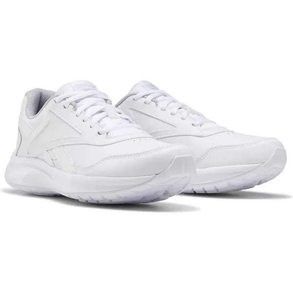 imageReebok Womens Walk Ultra 7 DMX Max ShoeWhiteCold GreyCollegiate Royal