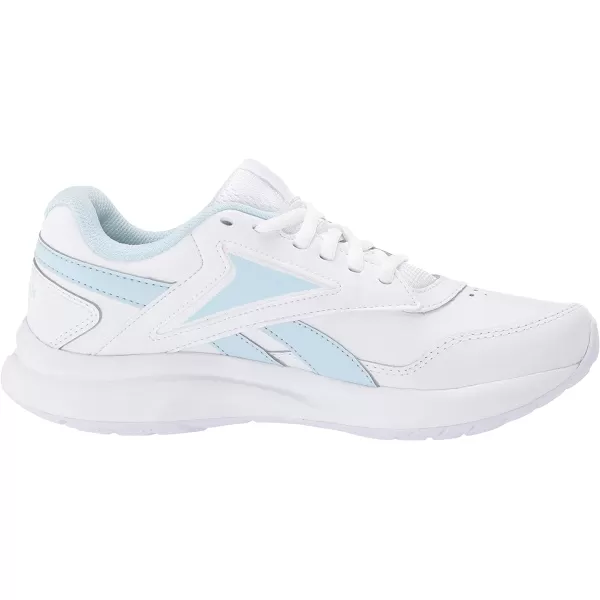 imageReebok Womens Walk Ultra 7 DMX Max ShoeWhiteGlass BlueCollegiate Royal