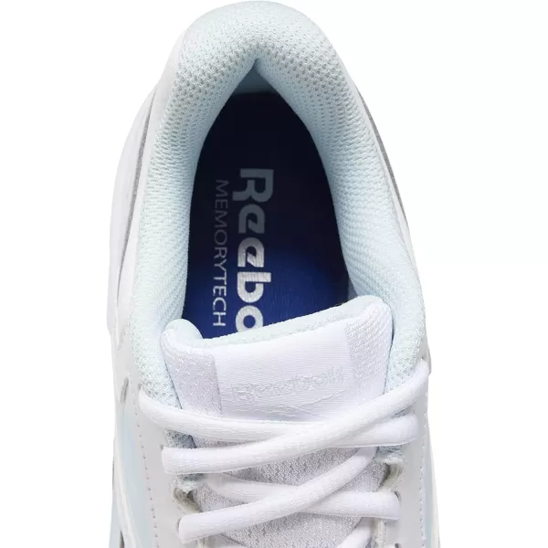 imageReebok Womens Walk Ultra 7 DMX Max ShoeWhiteGlass BlueCollegiate Royal