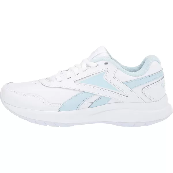 imageReebok Womens Walk Ultra 7 DMX Max ShoeWhiteGlass BlueCollegiate Royal