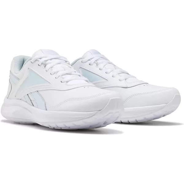 imageReebok Womens Walk Ultra 7 DMX Max ShoeWhiteGlass BlueCollegiate Royal