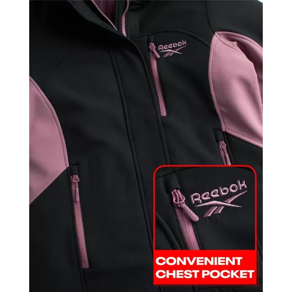imageReebok Womens Winter Coat  System Jacket Removable Waterproof Shell  Heavyweight Windbreaker Ski Jacket for Women SXLBlack