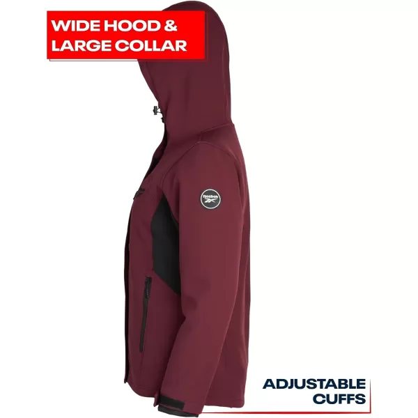 imageReebok Womens Winter Coat  System Jacket Removable Waterproof Shell  Heavyweight Windbreaker Ski Jacket for Women SXLClassic Maroon