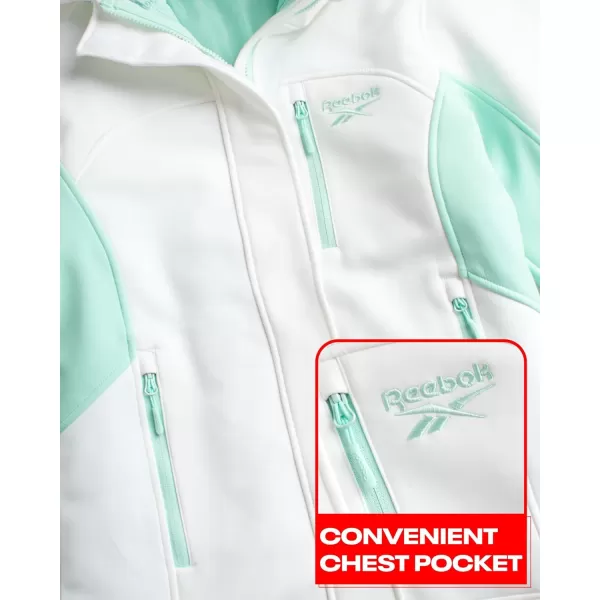 imageReebok Womens Winter Coat  System Jacket Removable Waterproof Shell  Heavyweight Windbreaker Ski Jacket for Women SXLWhite