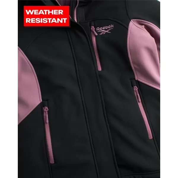 imageReebok Womens Winter Coat  Waterproof Windbreaker Jacket with Removable Puffer Coat  System Ski Jacket for Women SXLBlack