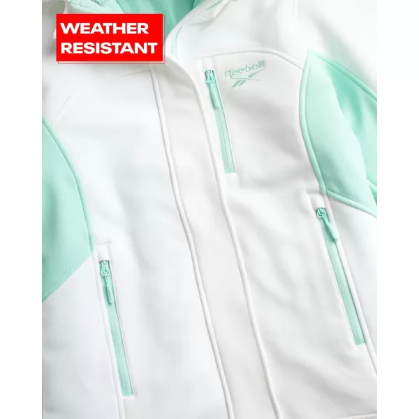 imageReebok Womens Winter Coat  Waterproof Windbreaker Jacket with Removable Puffer Coat  System Ski Jacket for Women SXLWhite