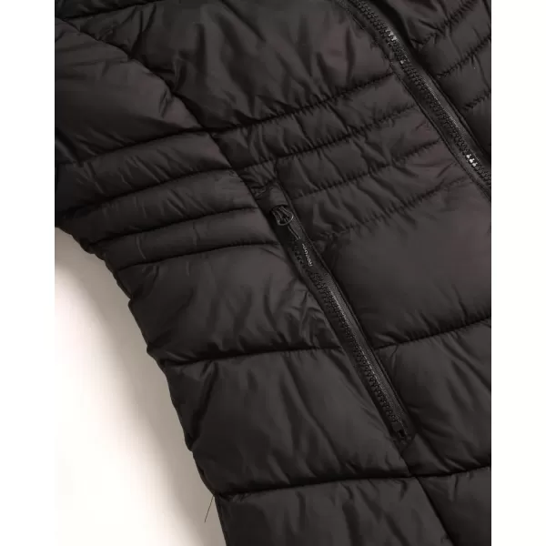 imageReebok Womens Winter Jacket  Long Length Reversible Teddy Sherpa Puffer  Heavyweight Quilted Parka Coat for Women SXLBlack