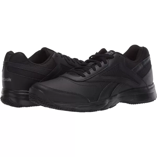 imageReebok Womens Work N Cushion Walking ShoeWork N Cushion 40 BlackCold GreyBlack