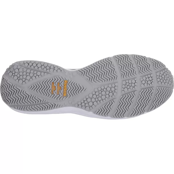 imageReebok Womens Work N Cushion Walking ShoeWork N Cushion 40 WhiteCold GreyWhite