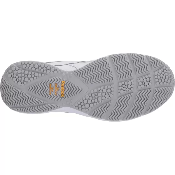 imageReebok Womens Work N Cushion Walking ShoeWork N Cushion 4113 WhiteCold GreyWhite