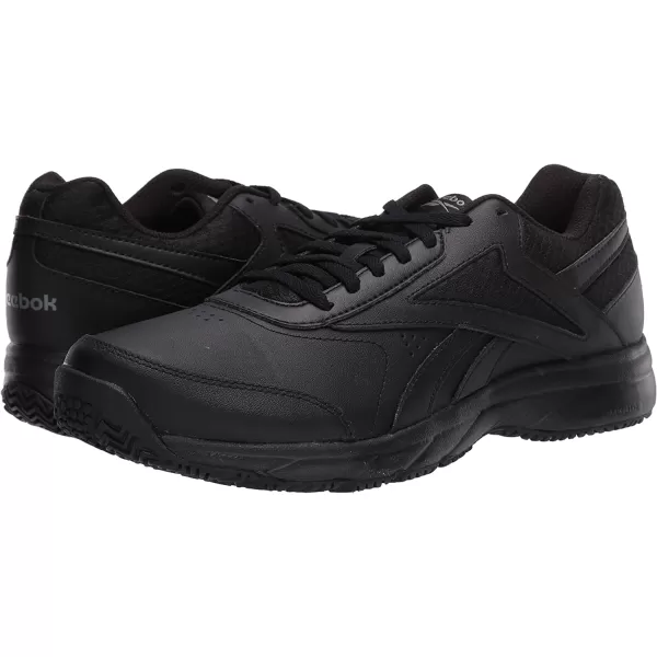 imageReebok Womens Work N Cushion Walking ShoeWork N Cushion 432 BlackCold GreyBlack