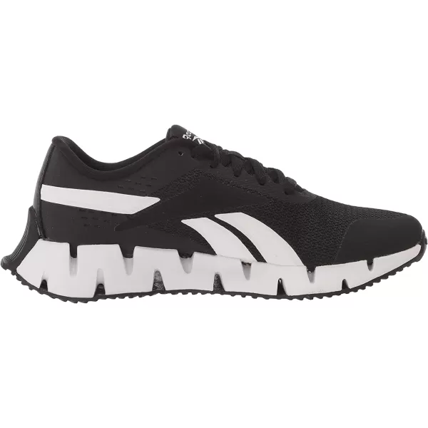 imageReebok Zig Dynamica 20 Sneaker for UnisexChild BlackWhitePure Grey