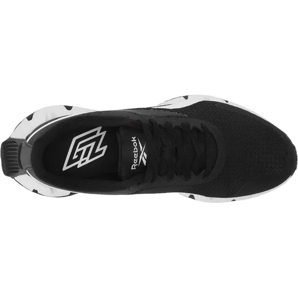 imageReebok Zig Dynamica 20 Sneaker for UnisexChild BlackWhitePure Grey