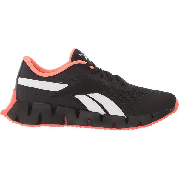 imageReebok Zig Dynamica 20 Sneaker for UnisexChild in BlackOrange FlareWhite