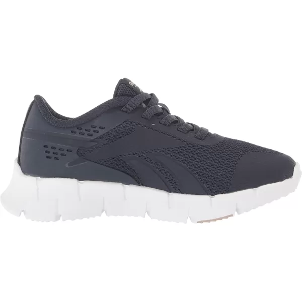 imageReebok Zig Dynamica 20 Sneaker for UnisexChild in Vector NavyWhite