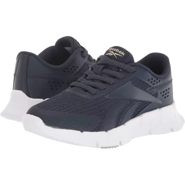 imageReebok Zig Dynamica 20 Sneaker for UnisexChild in Vector NavyWhite