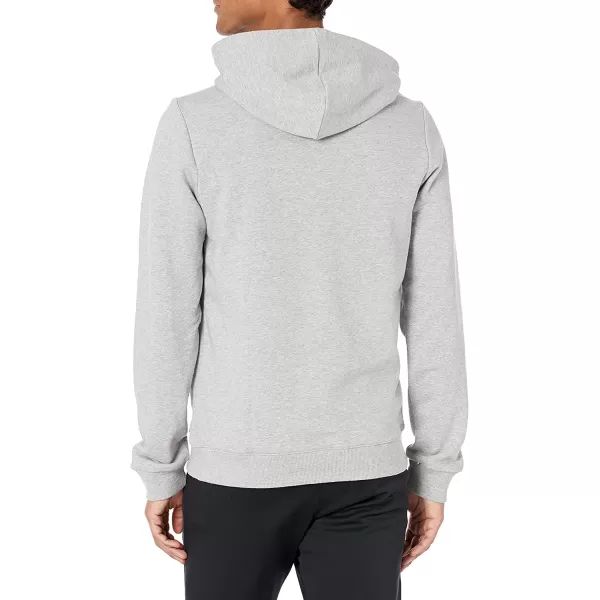 imageReebok mens Big Logo HoodieMedium Grey HeatherBlack Logo