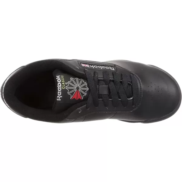 imageReebok womens Princess Sneaker Black 65 USReebok womens Princess Sneaker Black 65 US