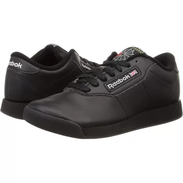 imageReebok womens Princess Sneaker Black 65 USReebok womens Princess Sneaker Black 65 US