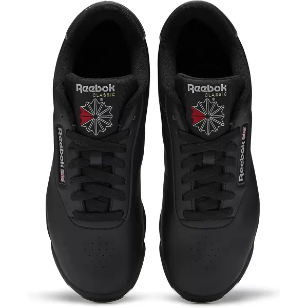 imageReebok womens Princess Sneaker Black 65 USReebok womens Princess Sneaker Black 65 US