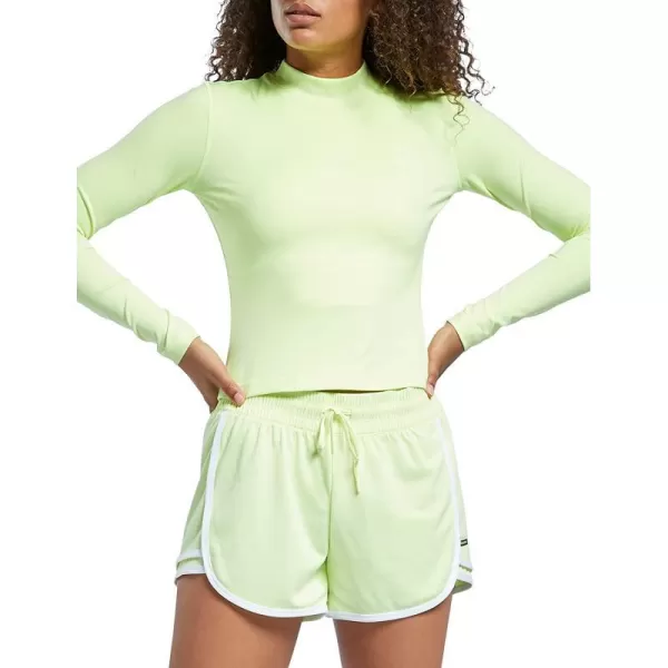 imageCore 10 Womens HighNeck SweatWicking LongSleeve ShitEnergy Glow