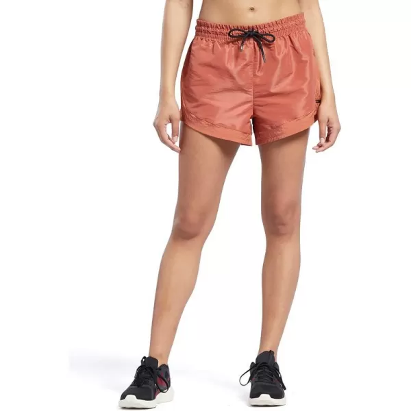 imageCore 10 by Reebok Womens Shiny Woven ShortsBaked Earth