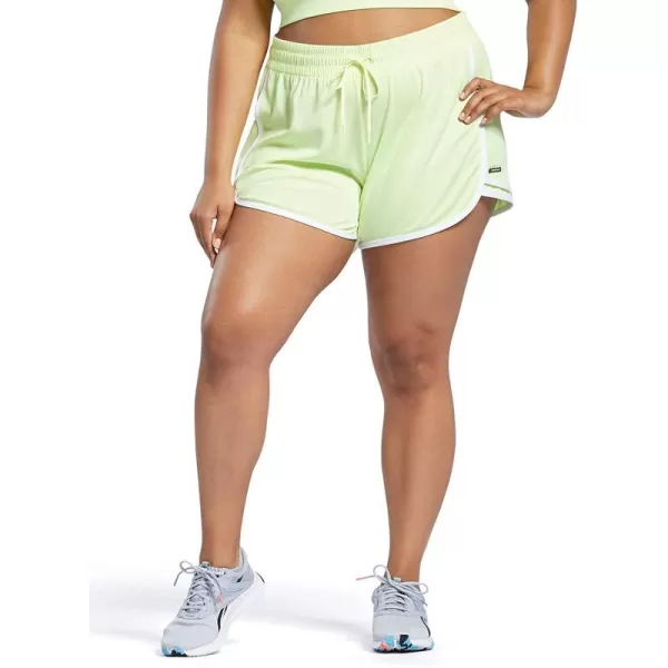 imageCore 10 by Reebok Womens Workout Shorts Energy Glow MediumCore 10 by Reebok Womens Workout Shorts Energy Glow Medium