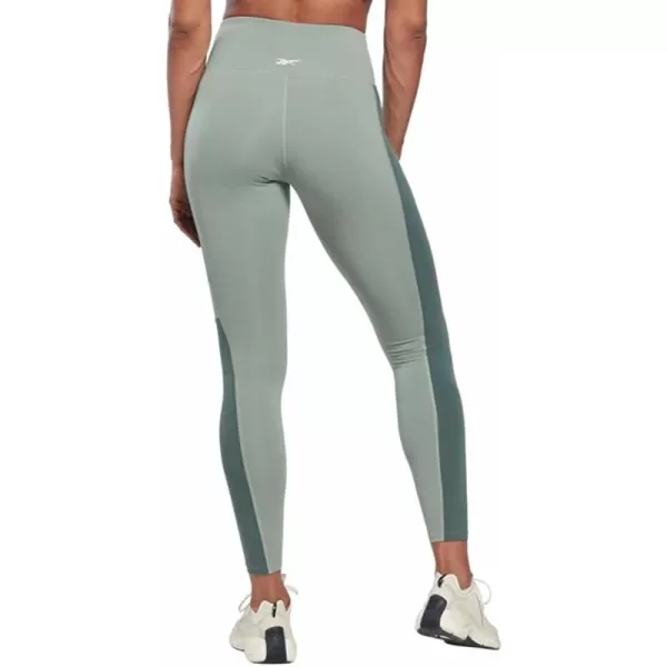 imageHarmony Green Reebok Womens Lux HighRise Leggings